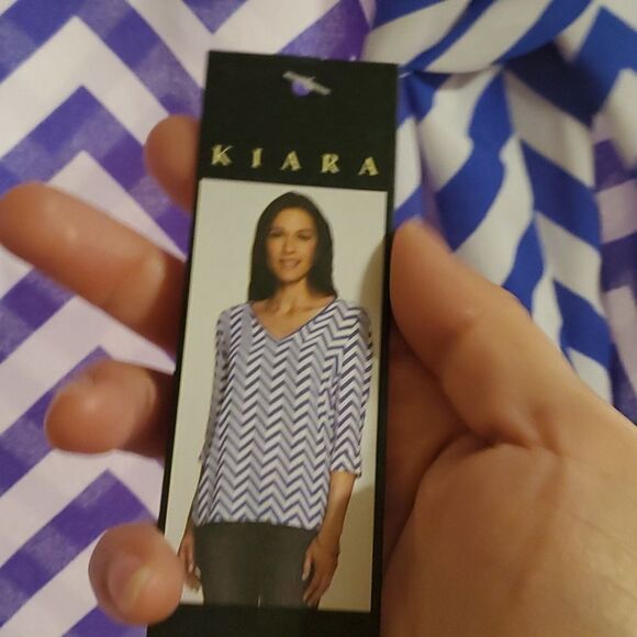 Kiara chevron Top newXXL - Picture 1 of 7